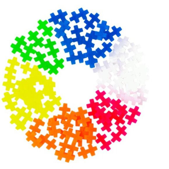 Plus Plus 35 pieces mini set of Neon Building Bricks New in package - Picture 6 of 7